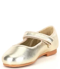 Copper Key Girls' Darrling Metallic Leather Mary Janes (Toddler)