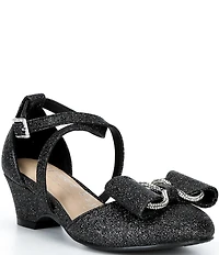 Copper Key Girls' Eliana Bridal Wedges (Toddler)