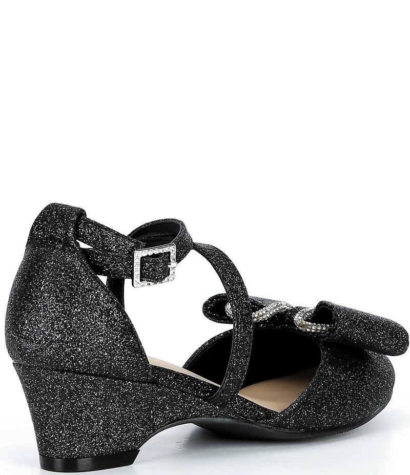 Copper Key Girls' Eliana Bridal Wedges (Toddler)