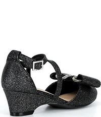 Copper Key Girls' Eliana Bridal Wedges (Toddler)