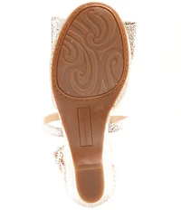 Copper Key Girls' Eliana Bridal Wedges (Toddler)