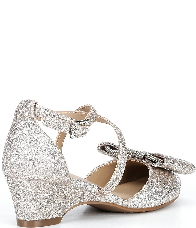 Copper Key Girls' Eliana Bridal Wedges (Youth)