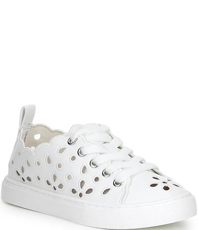 Copper Key Girls' Eyris Eyelet Lace-Up Sneakers (Toddler)