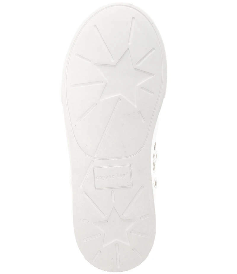 Copper Key Girls' Eyris Eyelet Lace-Up Sneakers (Toddler)