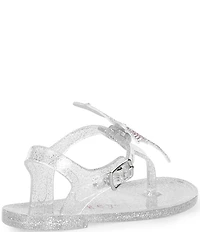 Copper Key Girls' Glenda Clear Jelly Butterfly Sandals (Youth)