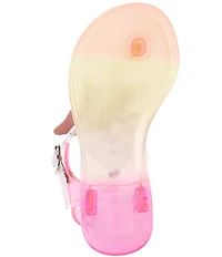 Copper Key Girls' Glenda Rainbow Jelly Butterfly Sandals (Toddler)