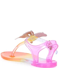 Copper Key Girls' Glenda Rainbow Jelly Butterfly Sandals (Youth)