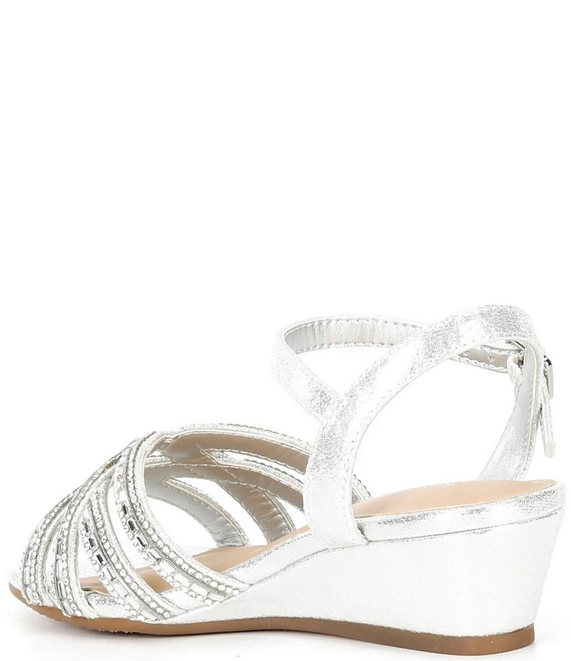 Copper Key Girls' Jazzlyn Bling Wedges (Toddler)