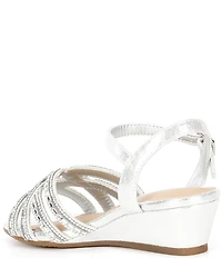 Copper Key Girls' Jazzlyn Bling Wedges (Toddler)