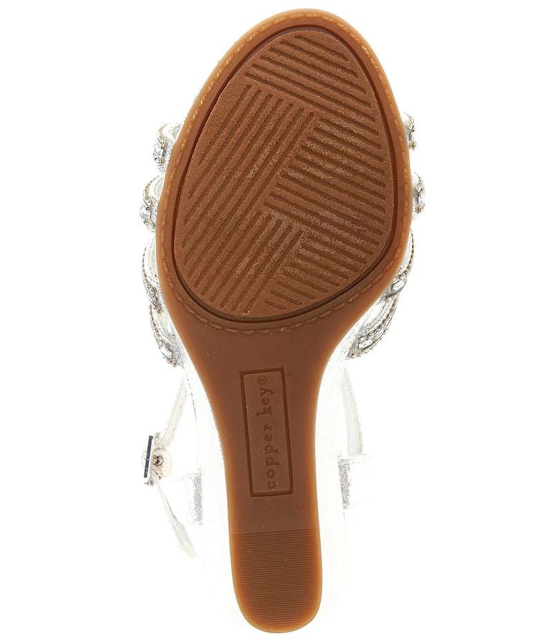 Copper Key Girls' Jazzlyn Bling Wedges (Youth)