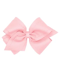 Copper Key Girls King Scallop Grosgrain Hair Bow