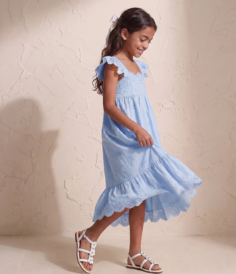 Copper Key Girls' Kori Patent Buckle Embellished Floral Sandals (Toddler)