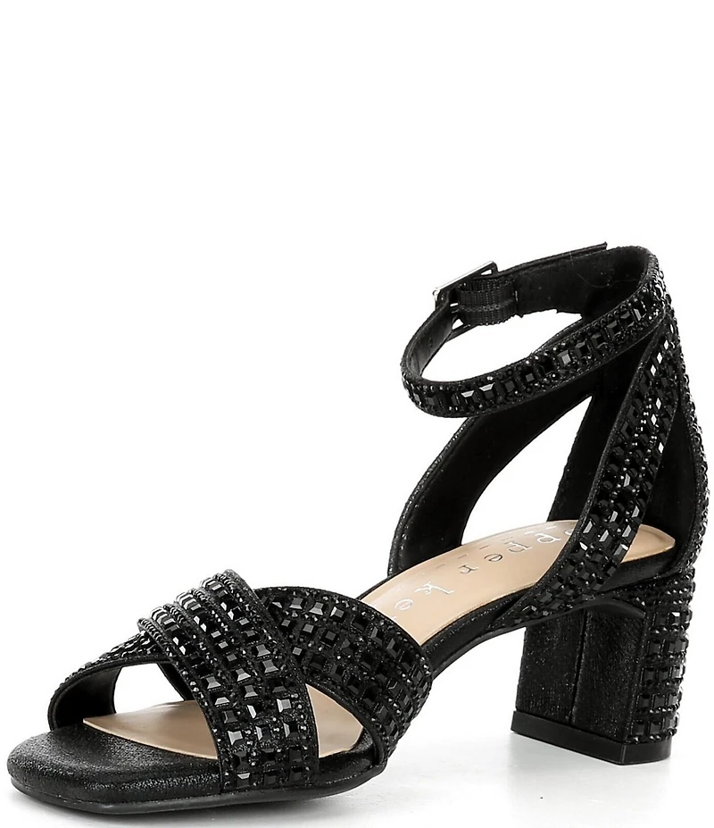 Copper Key Girls' Lisee Rhinestone Dress Heels (Toddler)