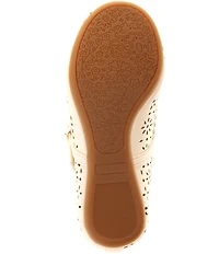 Copper Key Girls' Lorelei Floral Perforated Detail Mary Jane Flats (Infant)