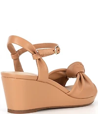 Copper Key Girls' Luuna Knotted Wedge Sandals (Toddler)