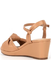 Copper Key Girls' Luuna Knotted Wedge Sandals (Toddler)