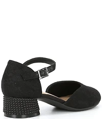 Copper Key Girls' Lydia Lace Closed Toe Pearl Pumps (Youth)