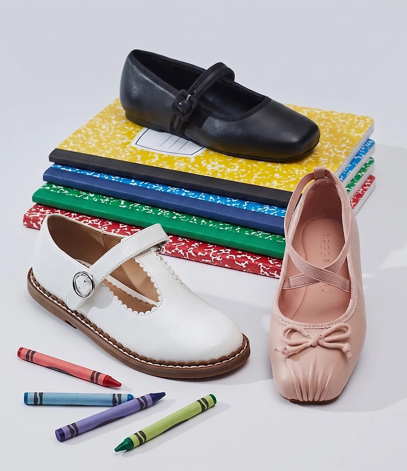 Copper Key Girls' Mabell Ballet Flats (Youth)