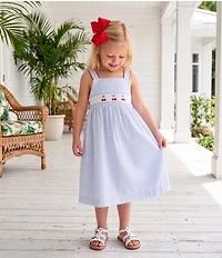Copper Key Girls Medium Grosgrain Hair Bow