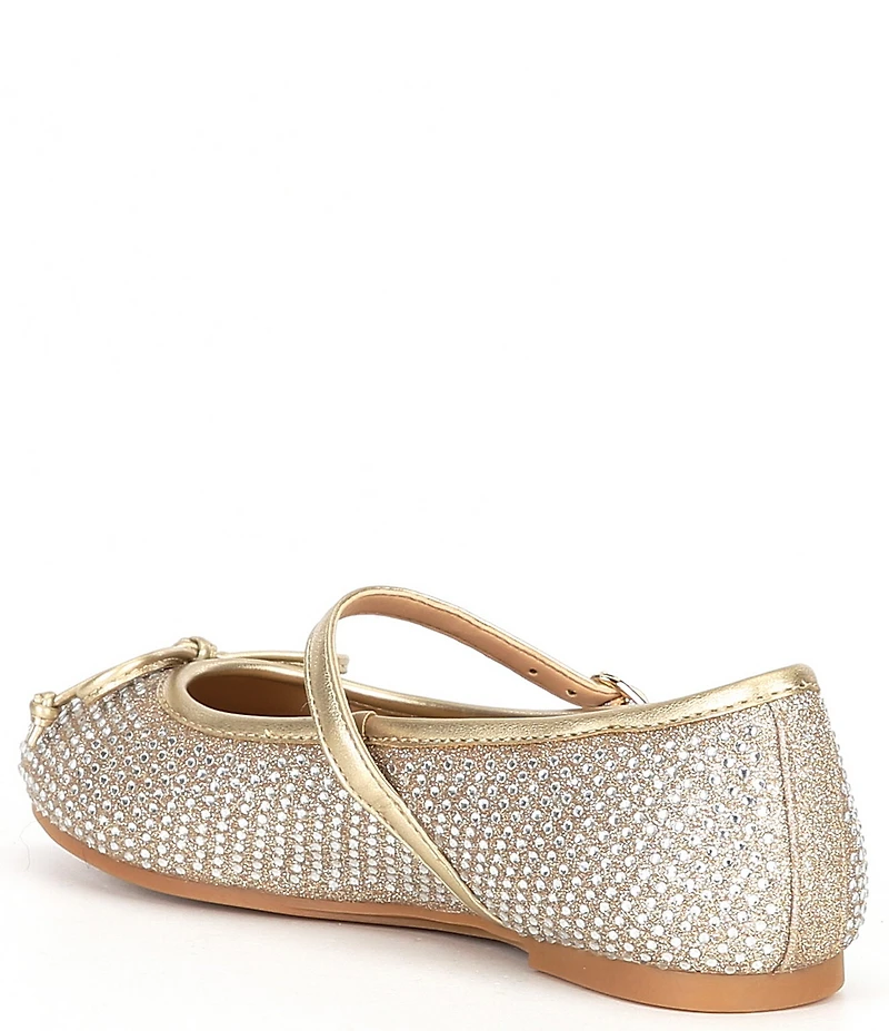 Copper Key Girls' Mia Glitter Mary Jane Ballet Flats (Youth)