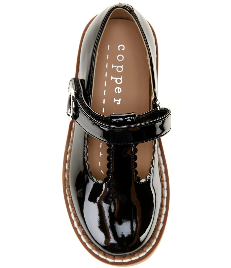 Copper Key Girls' Oliviah T-Strap Mary Janes (Infant)