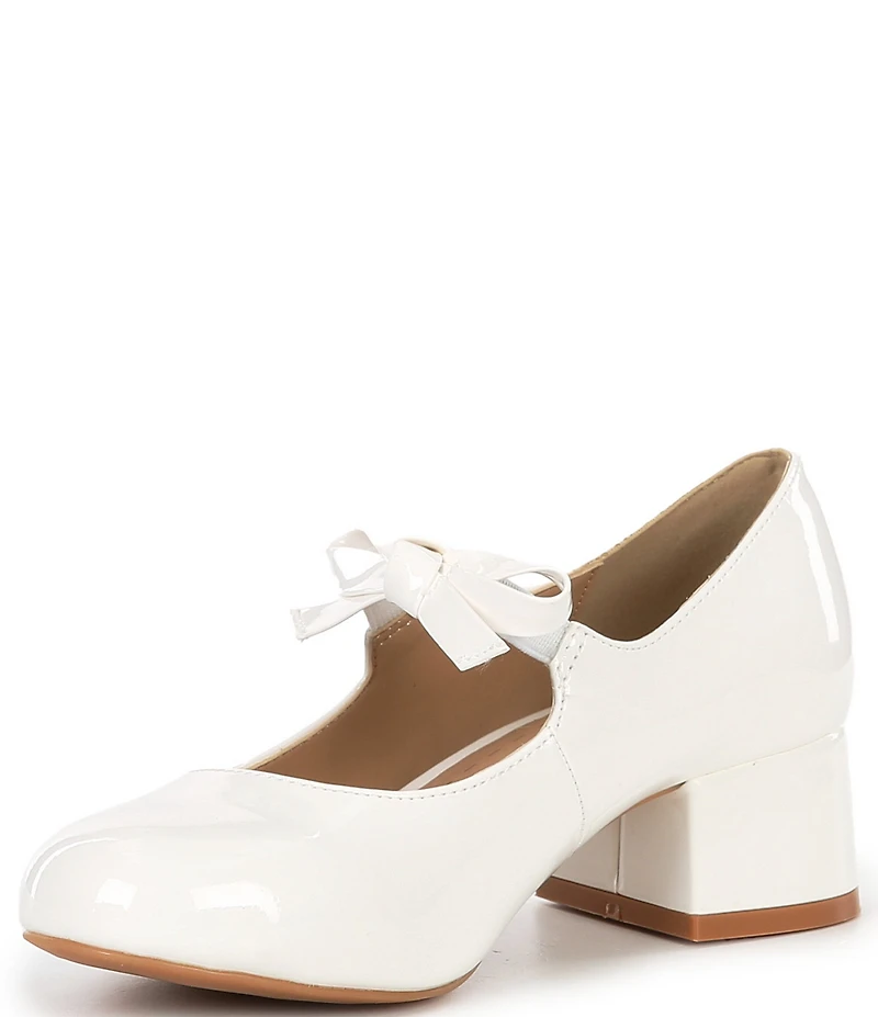 Copper Key Girls' Starlet Patent Bow Detail Dress Heels (Toddler)
