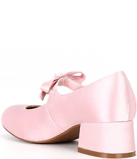Copper Key Girls' Starlet Satin Bow Detail Dress Heels (Youth)