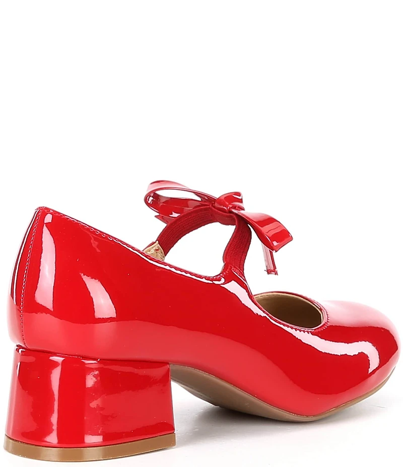 Copper Key Girls' Starlet Patent Bow Detail Dress Heels (Youth)