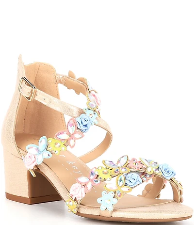Copper Key Girls' Whimsical Dress Sandals (Toddler)