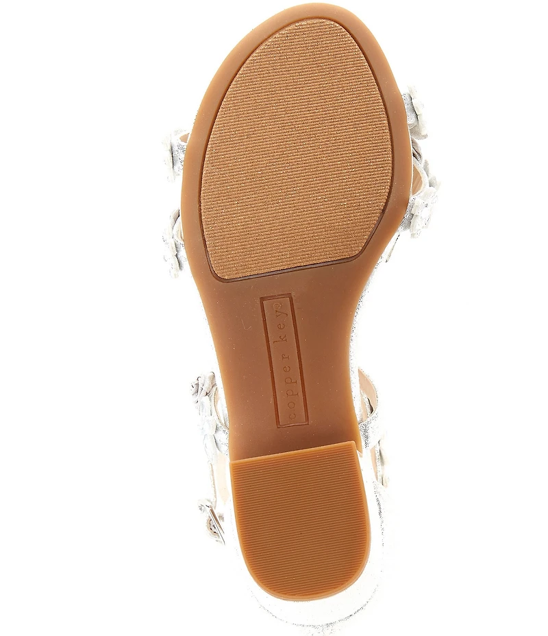 Copper Key Girls' Whimsical Dress Sandals (Toddler)