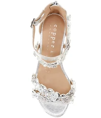 Copper Key Girls' Whimsical Dress Sandals (Youth)