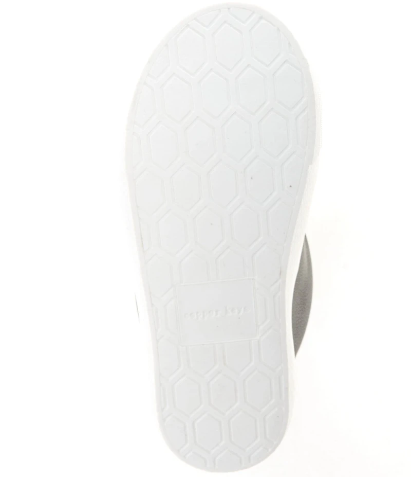 Copper Key Girls' Wrenly Pearl Leather Lace-Up Sneakers (Infant)