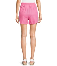 Copper Key Coordinating High Rise Pleated Smocked Pull-On Shorts
