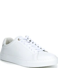 Copper Key Horizon Leather Elastic Lace Sneakers