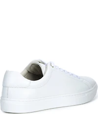 Copper Key Horizon Leather Elastic Lace Sneakers