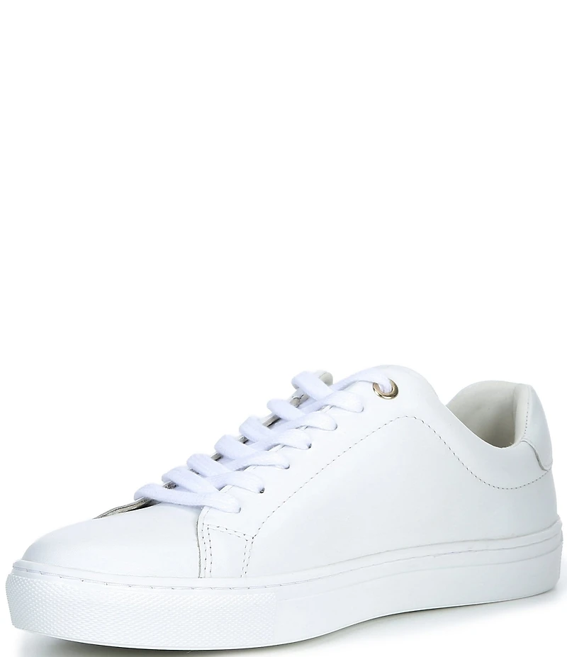 Copper Key Horizon Leather Elastic Lace Sneakers