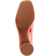 Copper Key Jazzy Patent Ankle Strap Pumps