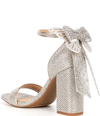 Copper Key Jubilee Glitter Butterfly Bow Dress Sandals