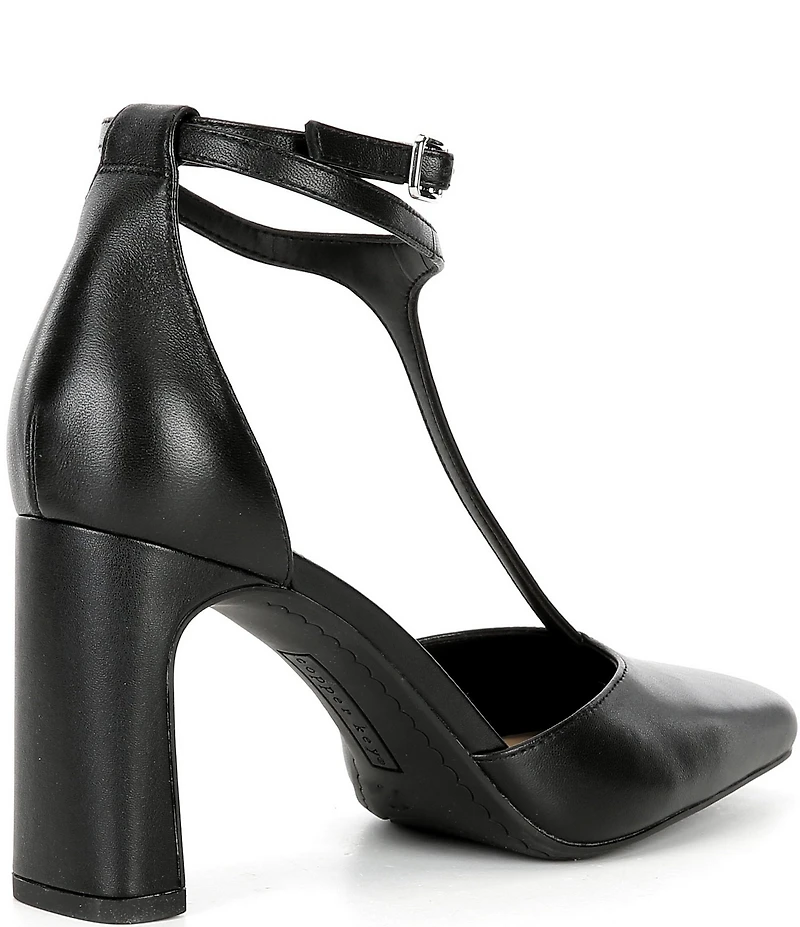 Copper Key Julieta Leather T-Strap Pumps