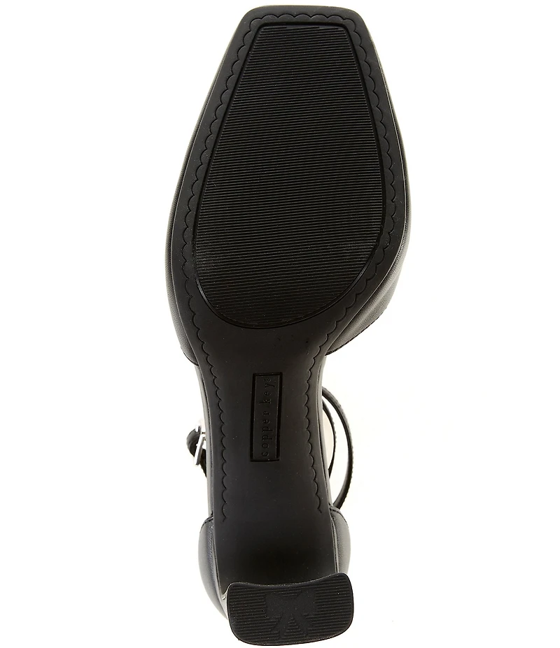 Copper Key Julieta Leather T-Strap Pumps