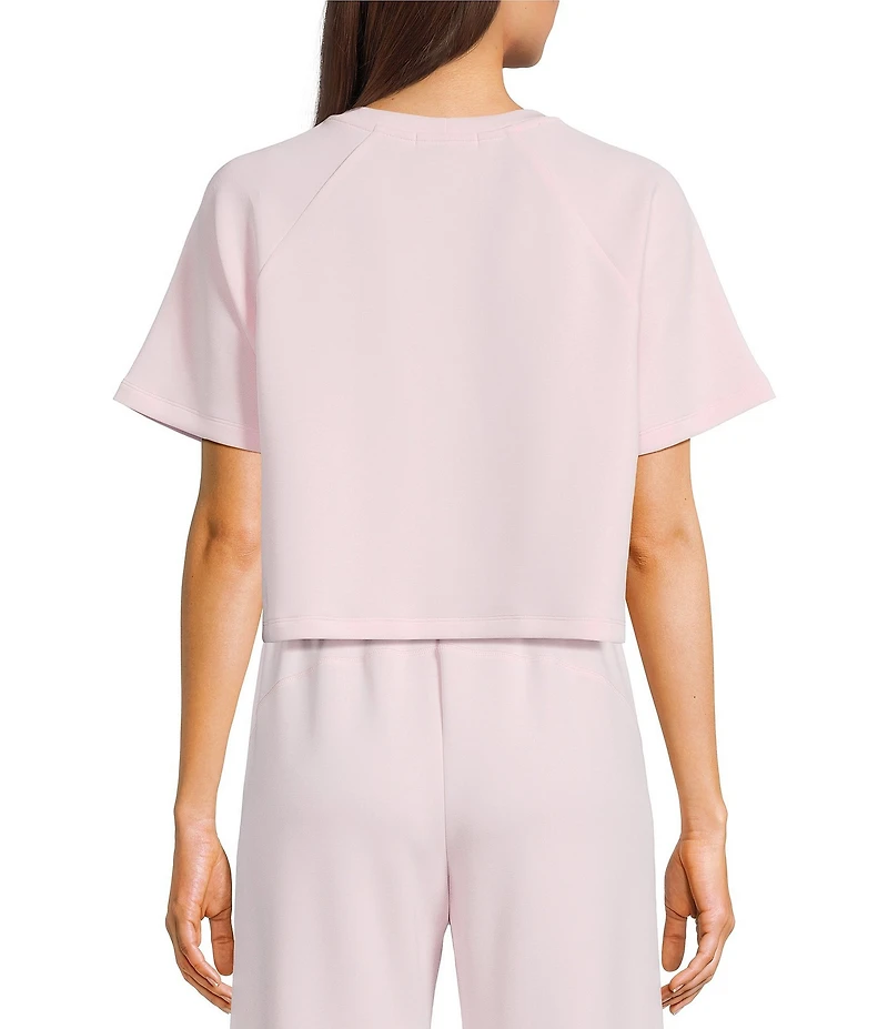 Copper Key Knit Boxy Coordinating Lounge Tee