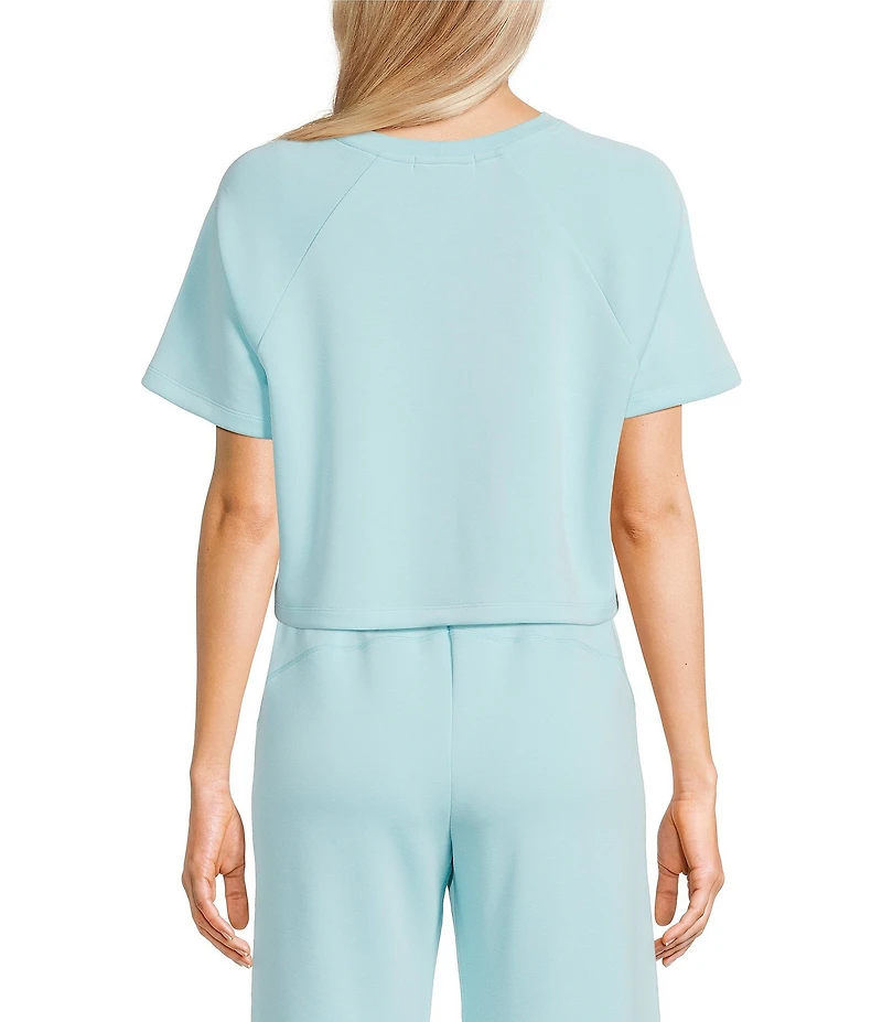 Copper Key Knit Boxy Coordinating Lounge Tee