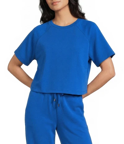 Copper Key Knit Boxy Coordinating Lounge Tee