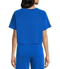 Copper Key Knit Boxy Coordinating Lounge Tee