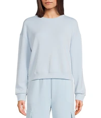 Copper Key Knit Long Sleeve Coordinating Lounge Top