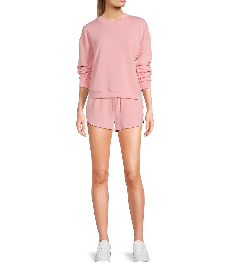 Copper Key Knit Long Sleeve Coordinating Lounge Top