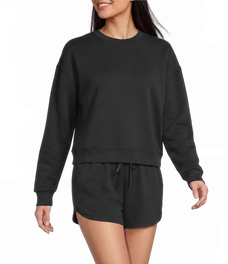 Copper Key Knit Long Sleeve Coordinating Lounge Top