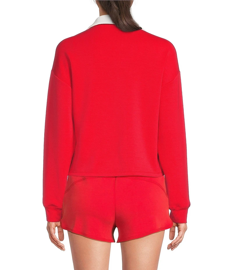 Copper Key Knit Rugby Stripe Coordinating Top