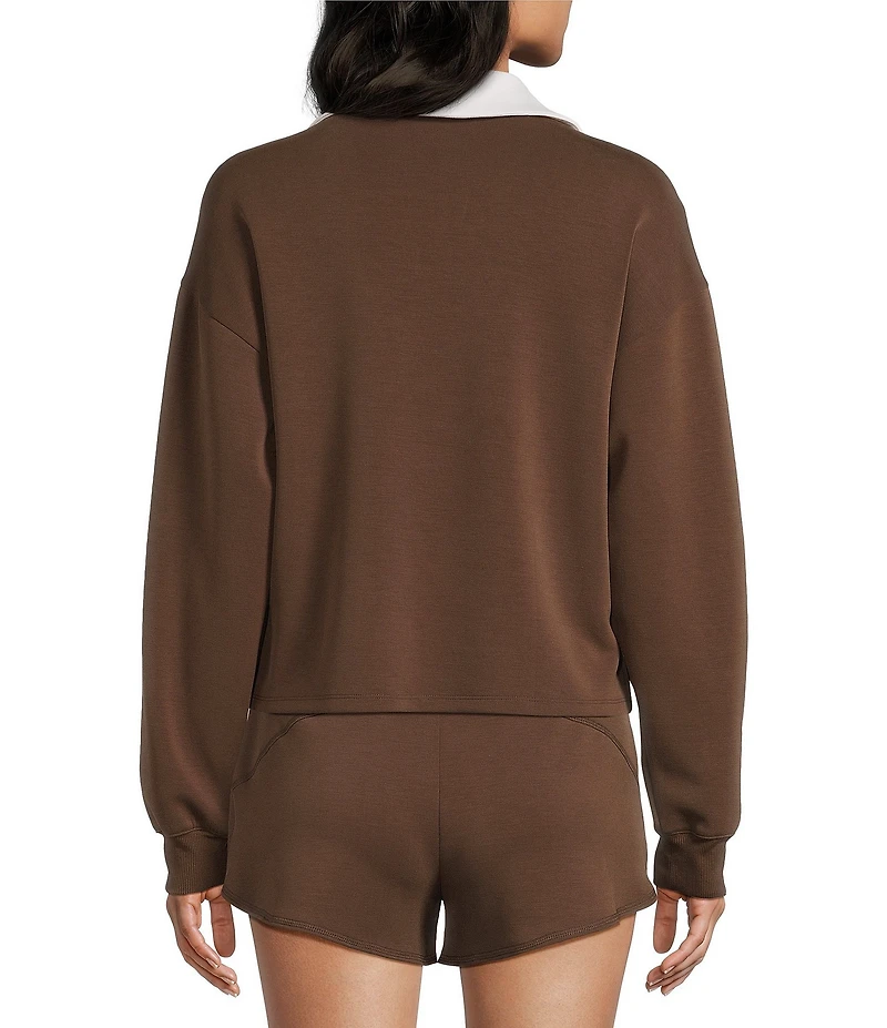 Copper Key Knit Rugby Stripe Coordinating Top