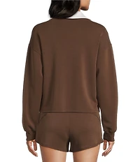 Copper Key Knit Rugby Stripe Coordinating Top